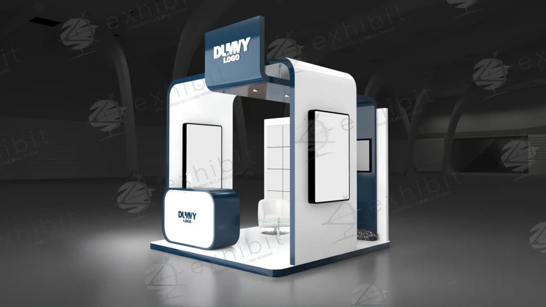 Stellar Vault Straight Semi-Island 3x3 Booth