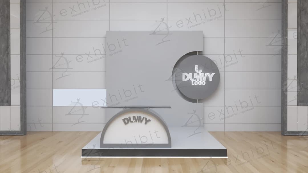 Lunar Half-Circle Reg Desk
