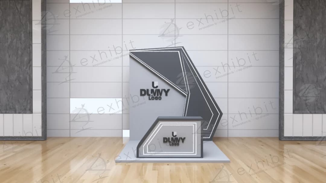Angular Prism Registration Desk