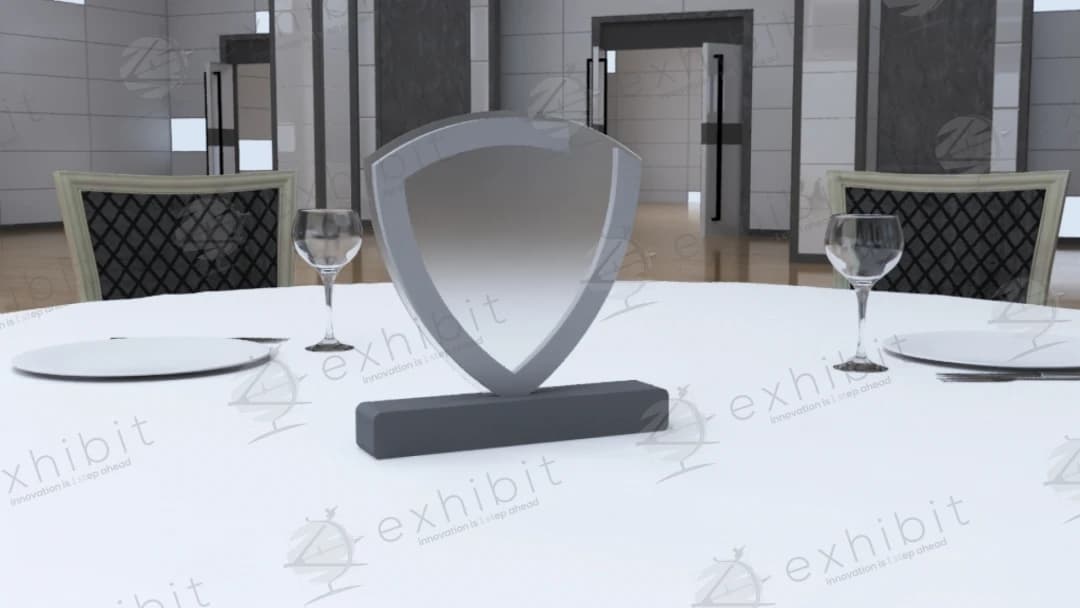 The Shield Crest Centerpiece