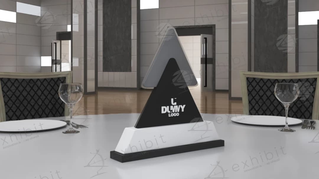 The Summit Triangular Centerpiece