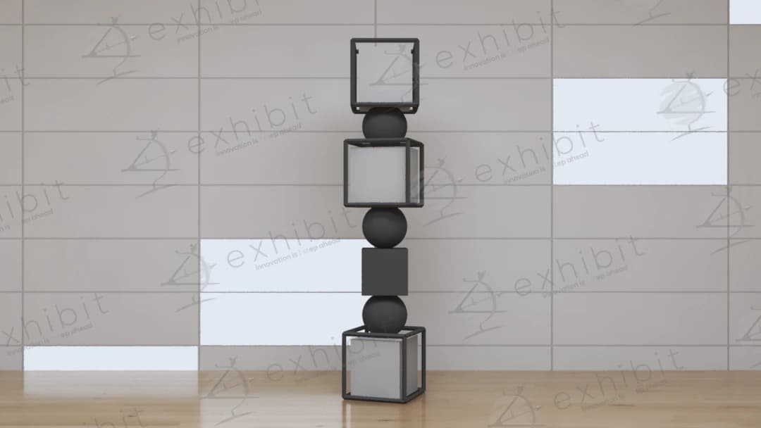The Equilibrium Cascade 3D Cubes