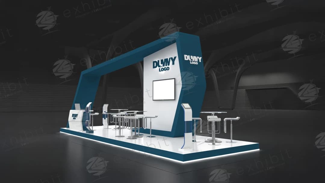 Synapse Bridge Straight Semi-Island 3x9 Booth