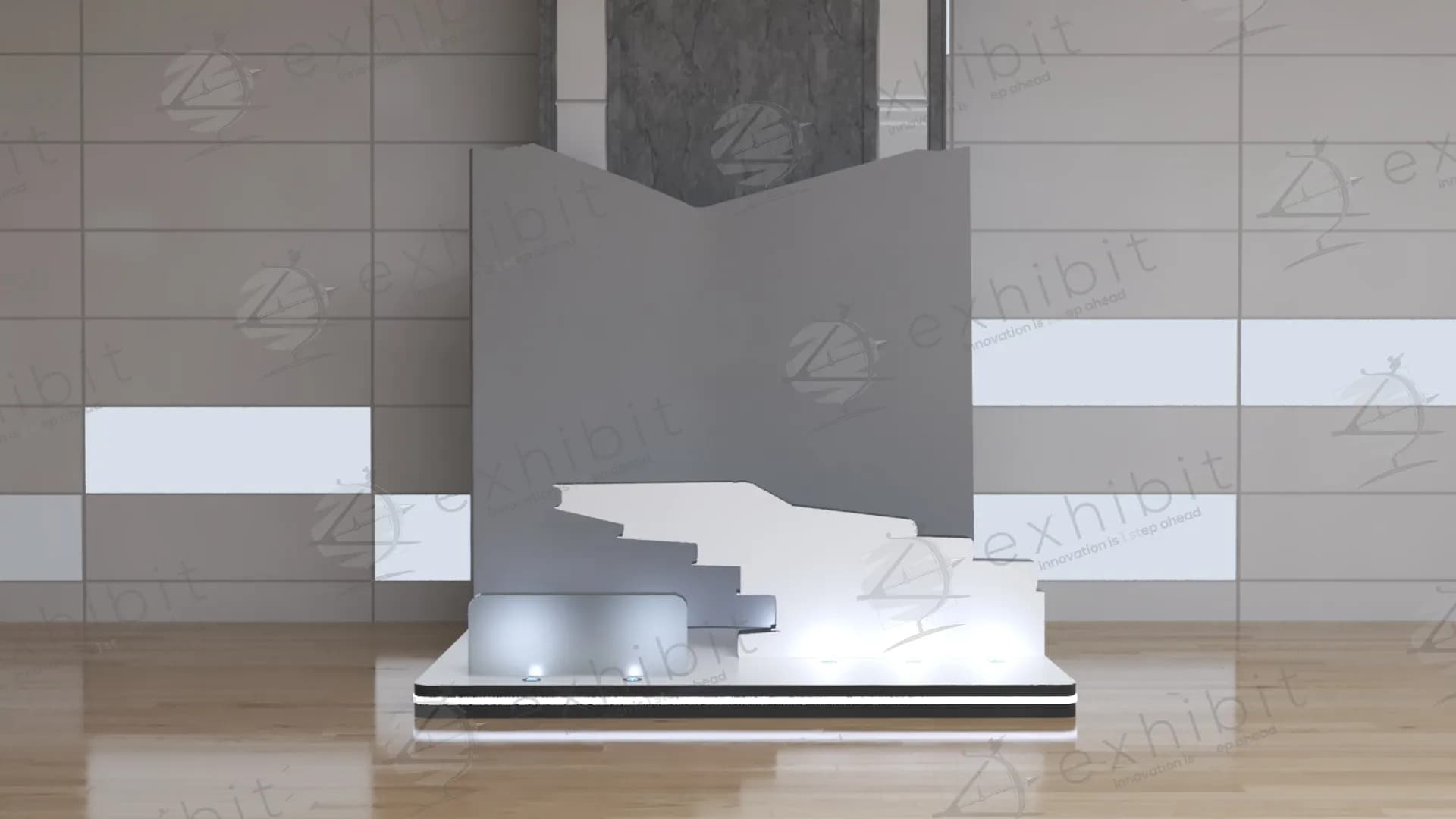 Small Straight Modern PhotoBooth
