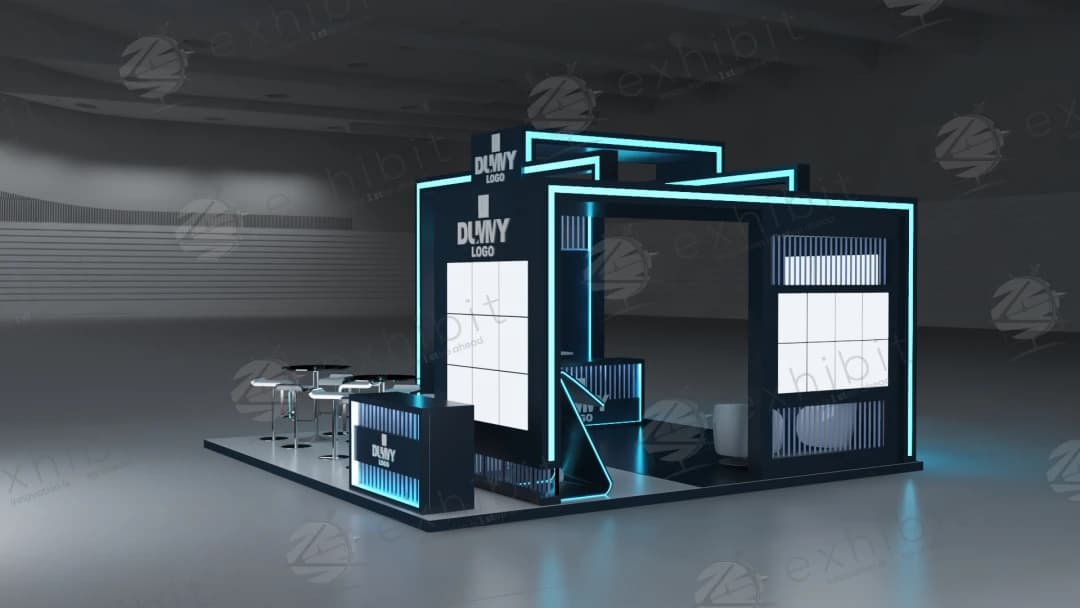Sovereign Luminary Straight Island 6x6 Booth