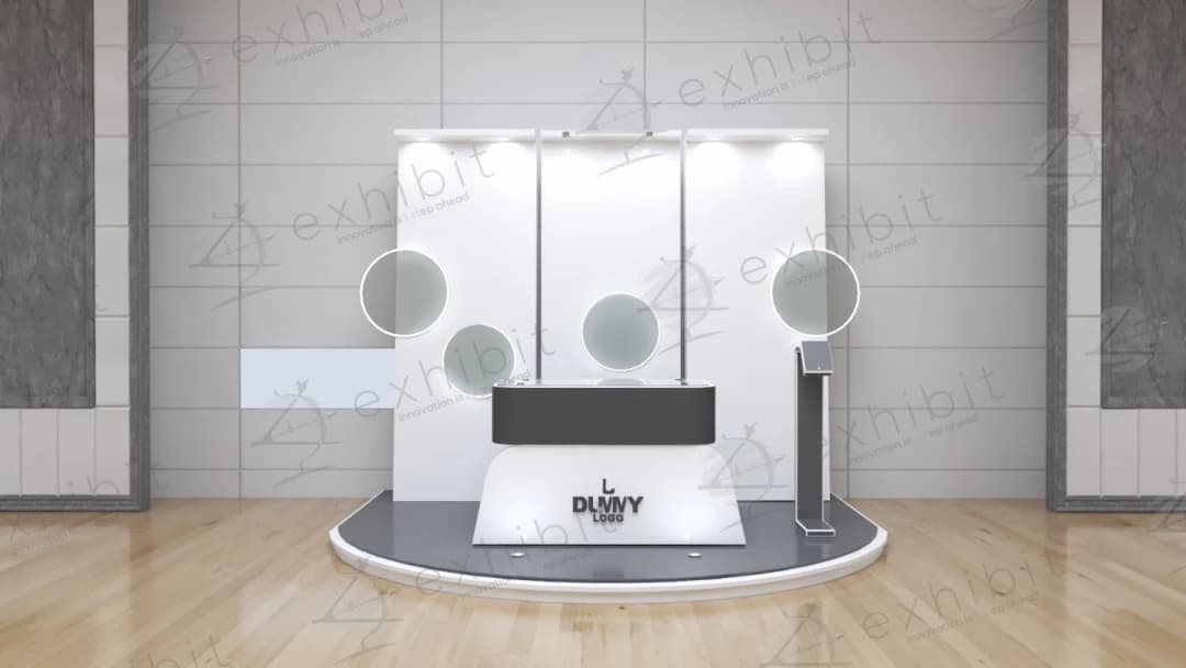The Hourglass Kiosk Registration Desk