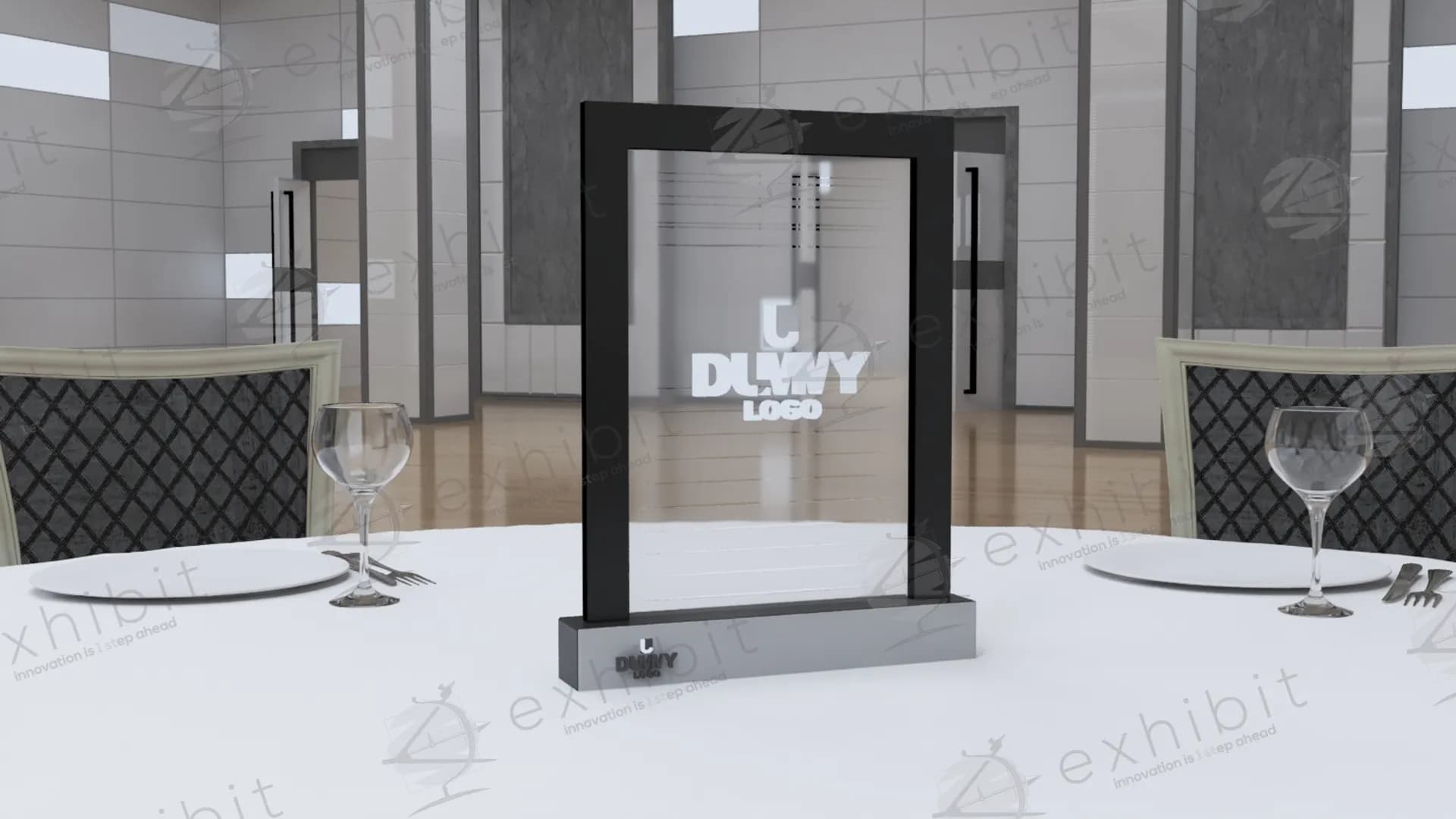 Vector Notch Table Centerpiece