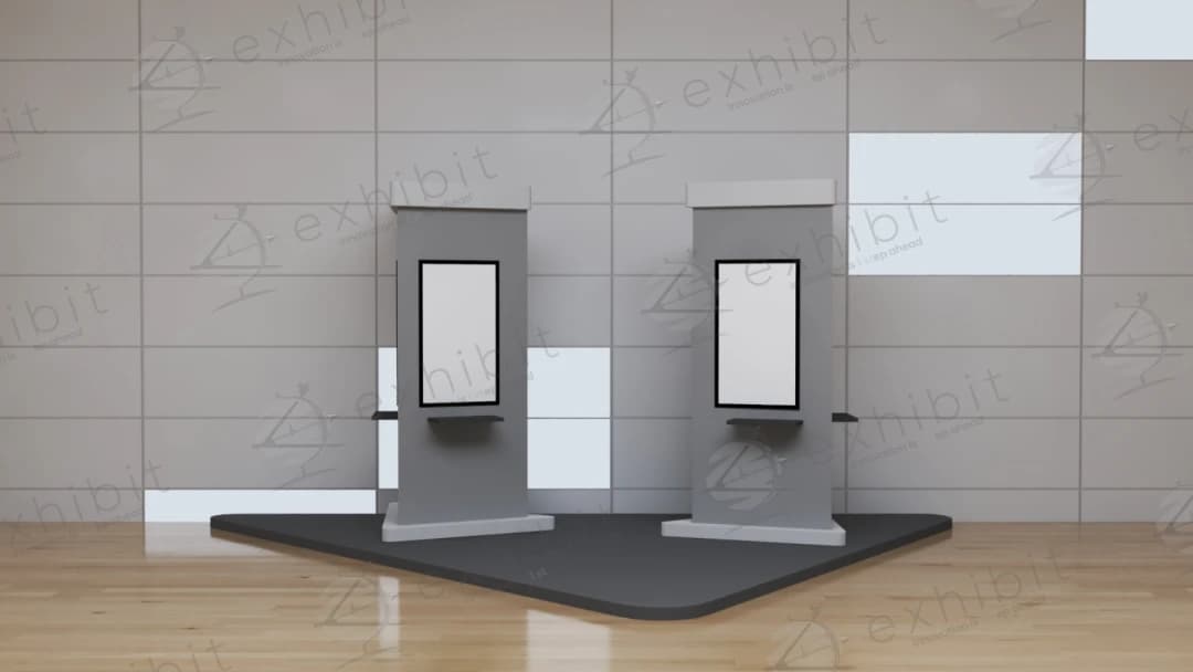 The Dual Screen Foyer Station
