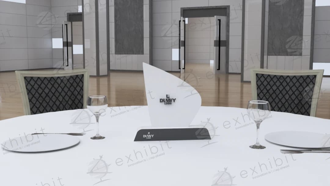 The Sweeping Fin Centerpiece