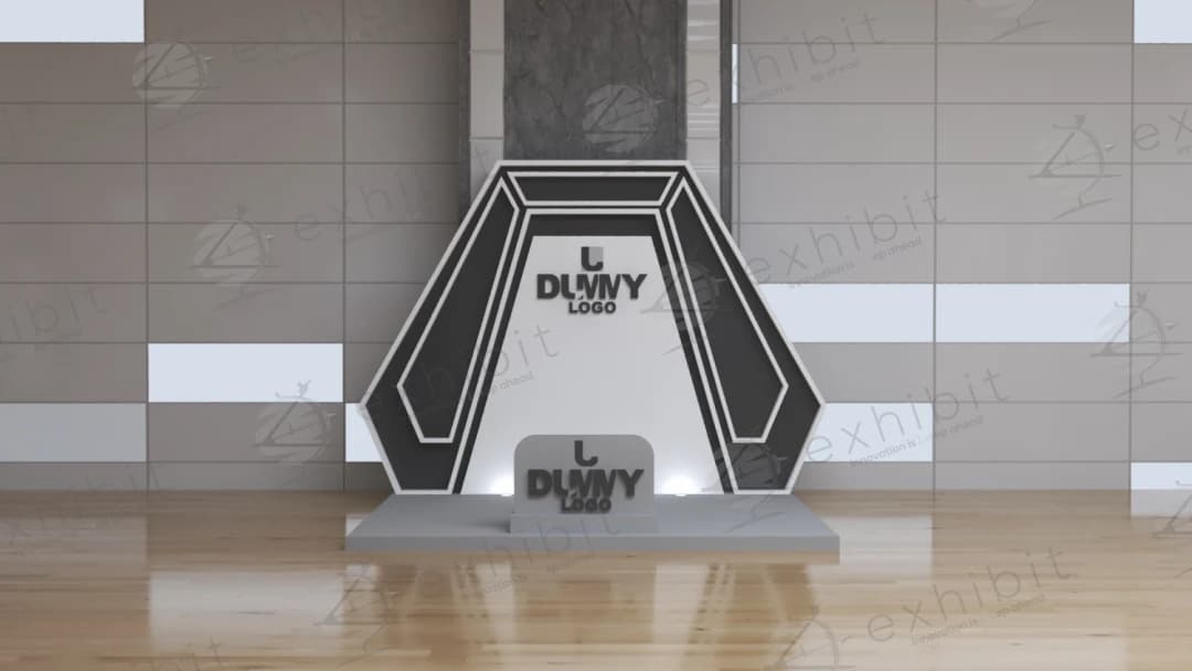 Futuristic Hexagon Frame Photobooth