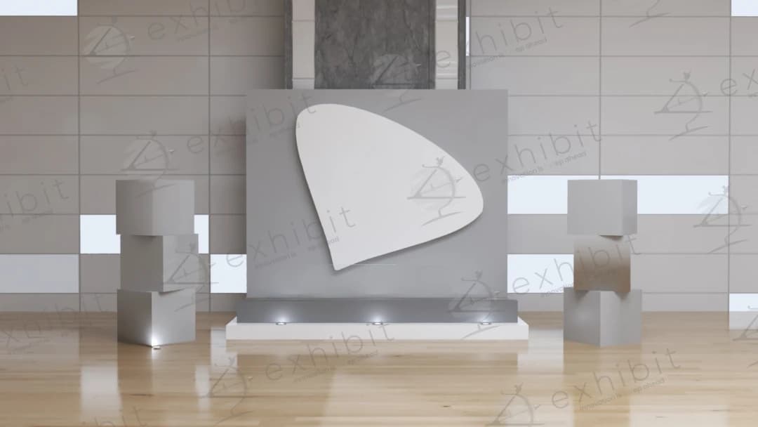 3D Accent & Cube Straight Photobooth