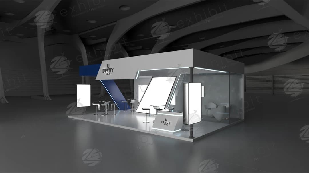 Vanguard Crown Straight Semi-Island 3x9 Booth