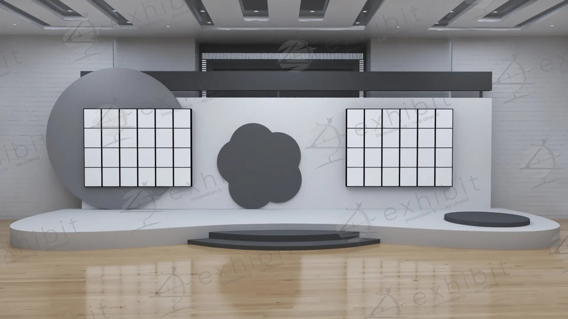 Intermediate Curved Creative Backdrop