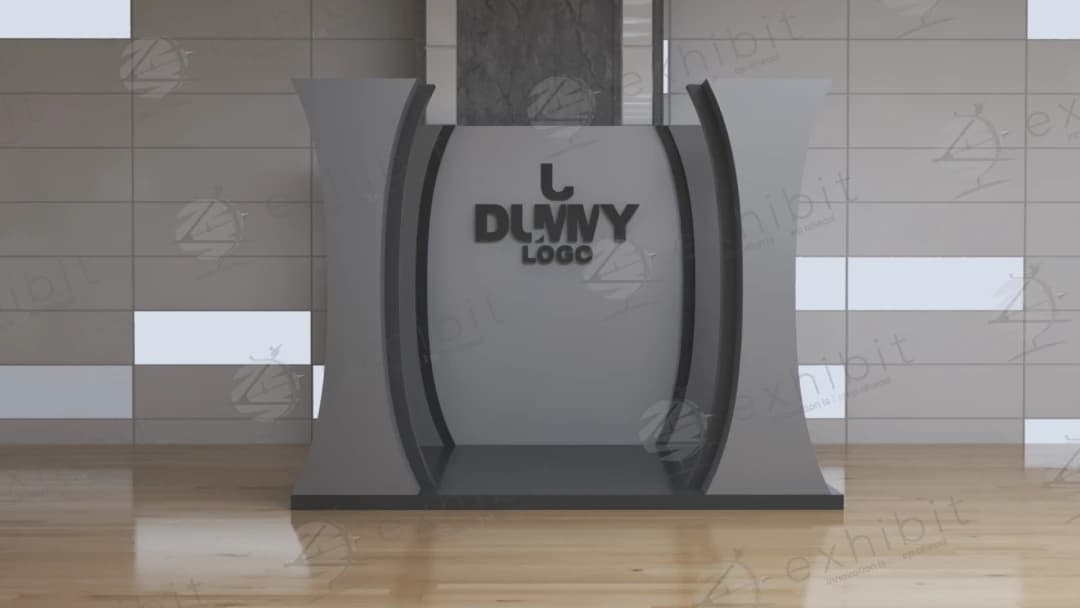 Architectural Curved Frame Photobooth