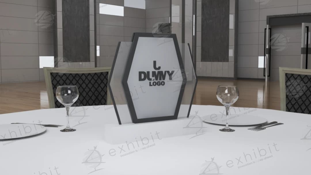Aperture Hexagonal Centerpiece