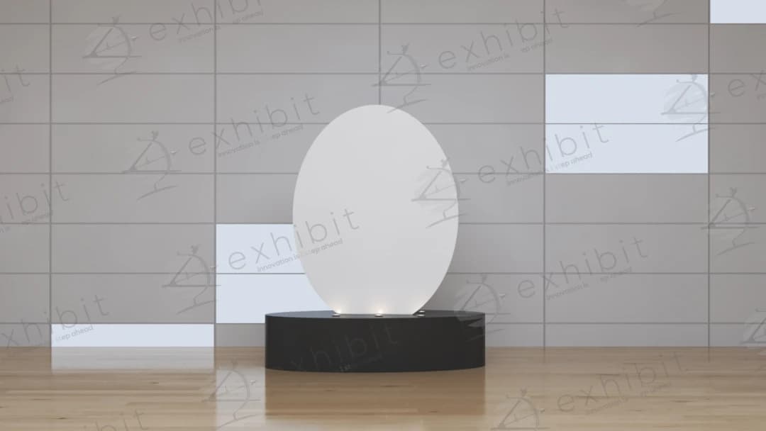 The Uplit Oval Foyer