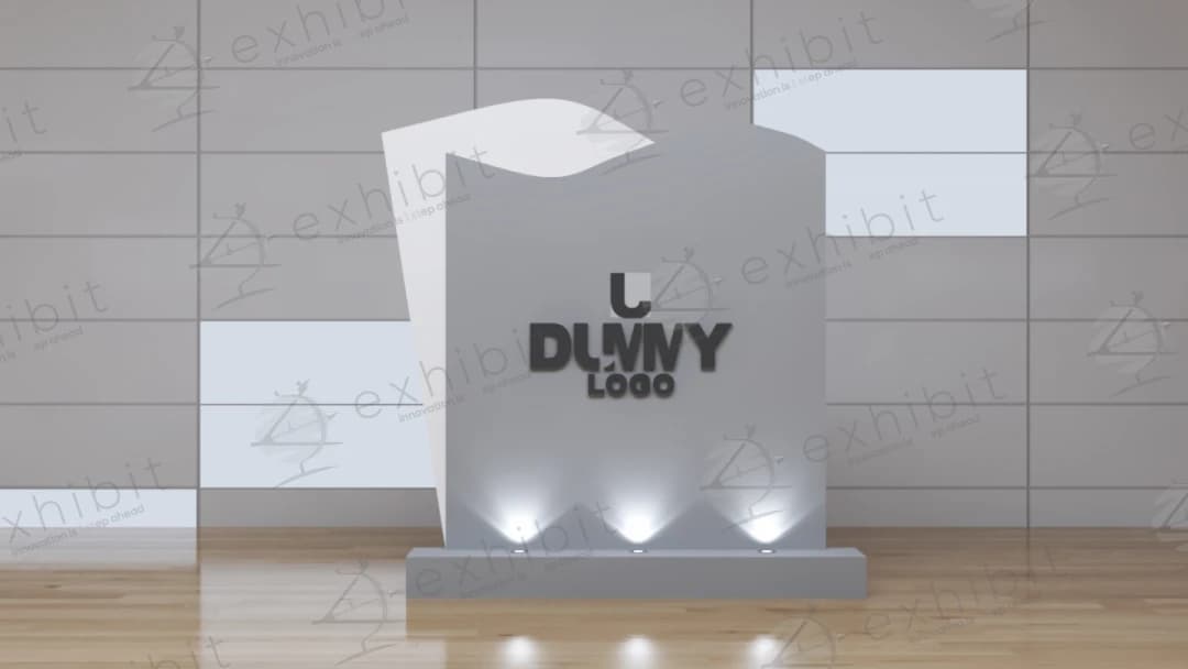Wavy Layered Foyer Stand